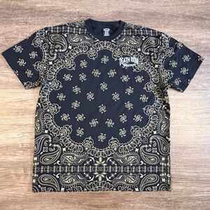 Vtg Y2K Death Row Records Music Tshirt XL Dr. Dre Snoop Dogg Embroidered EUC A24